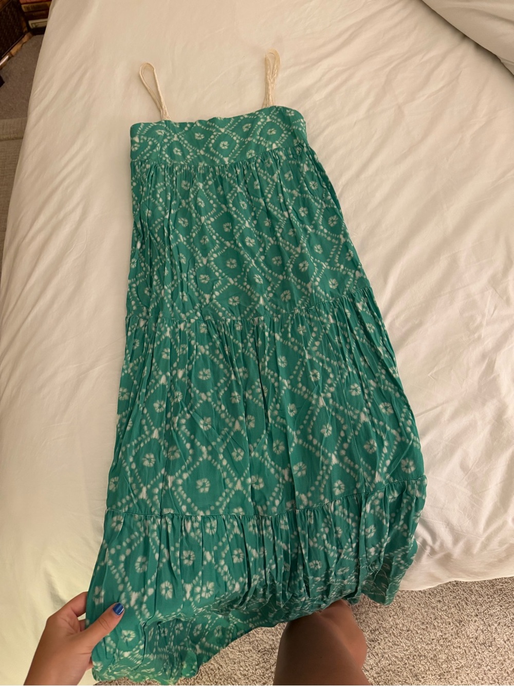Zara Green Maxi Dress